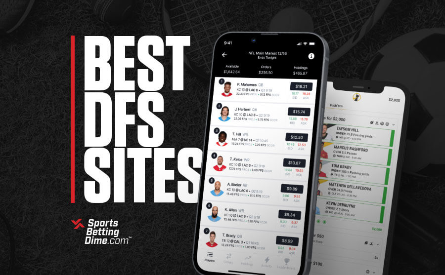 Best DFS sites phones with mobile apps open