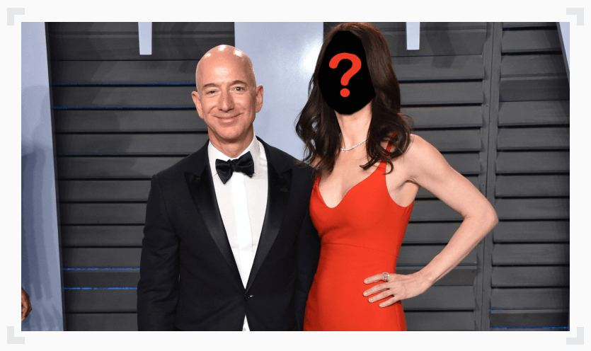 Jeff Bezos with mystery woman